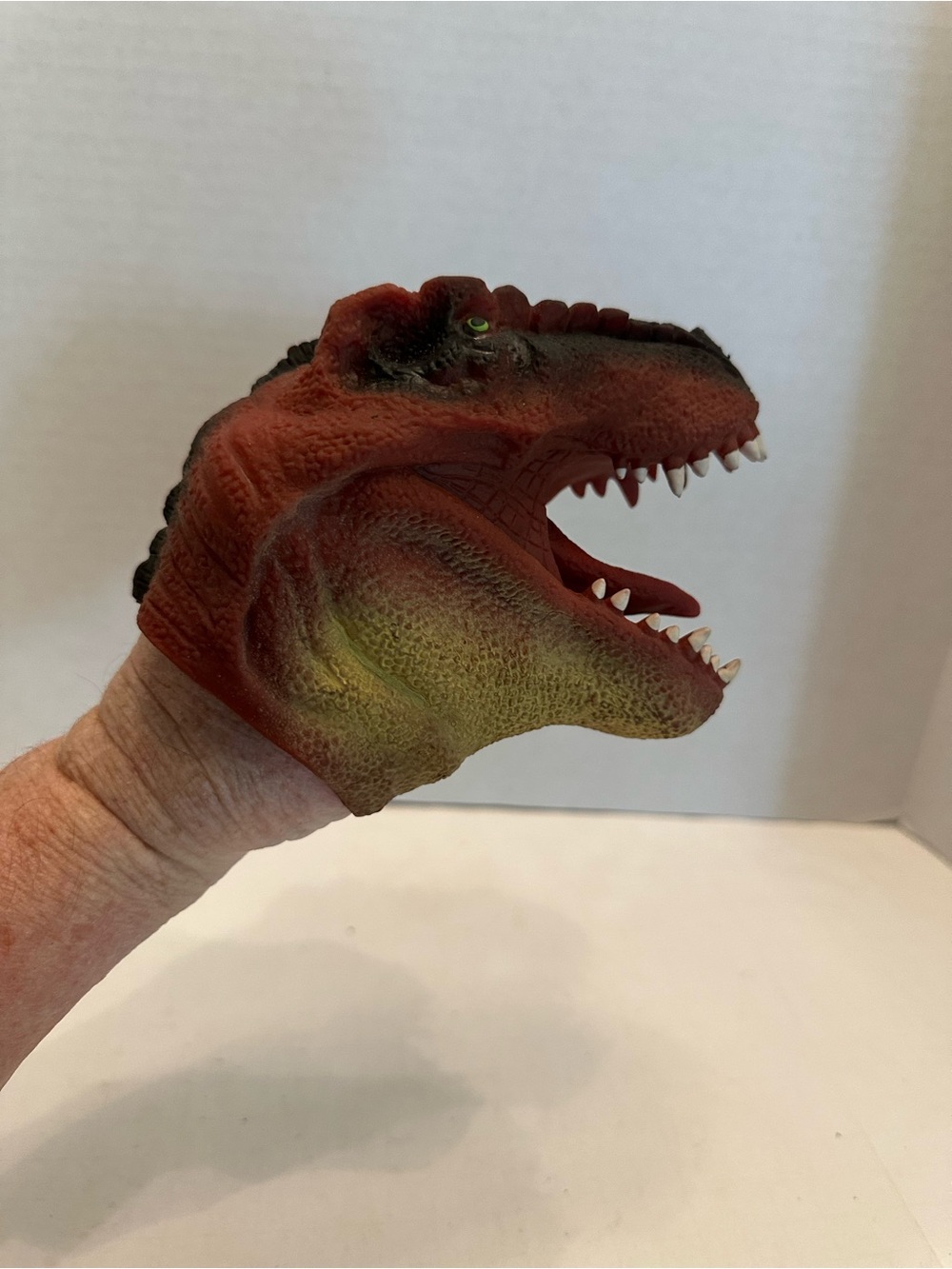 Realistic Tyrannosaurus Dinosaur Hand Puppet Pretend Play Theater